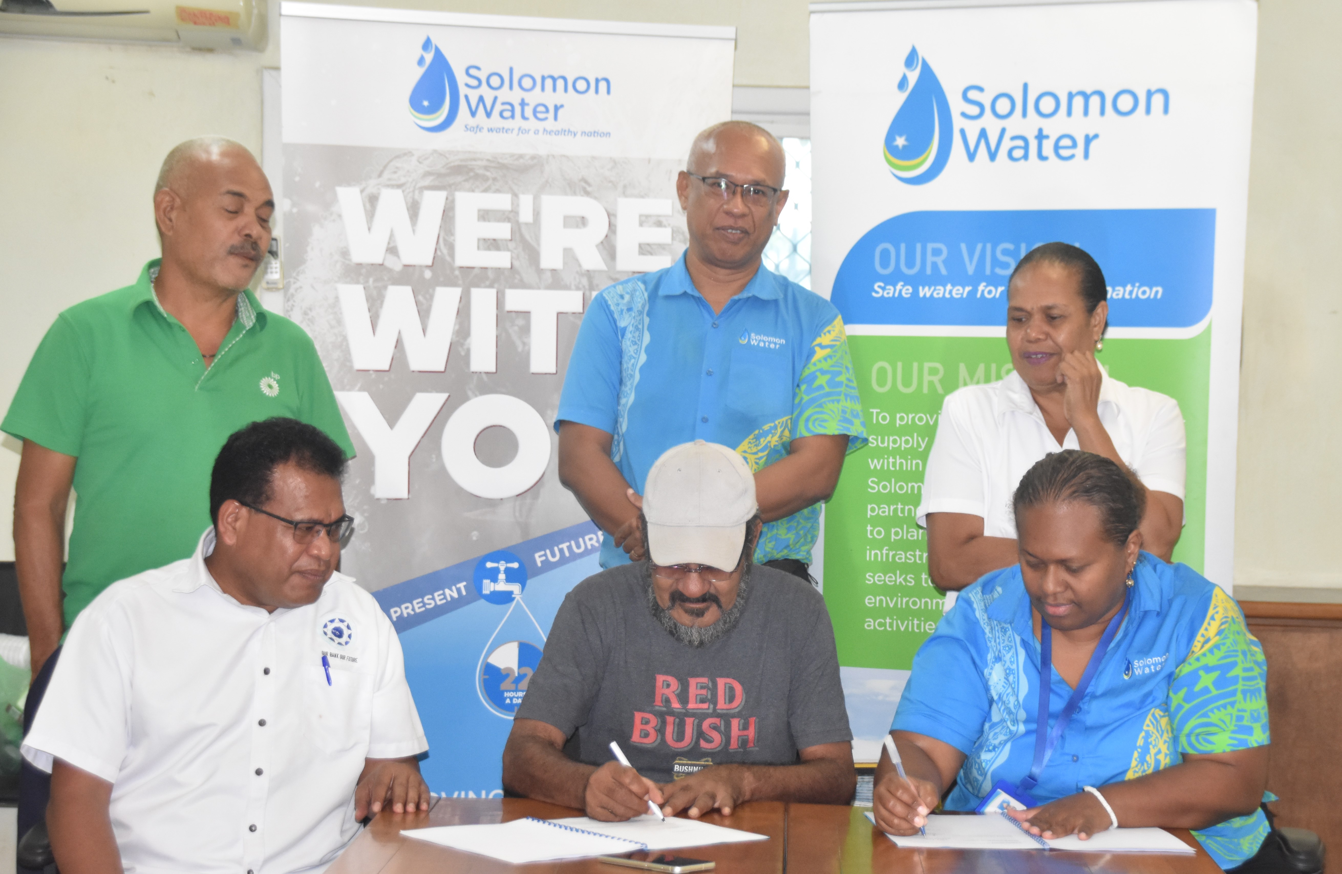 SOLOMON WATER SIGNS MOA WITH ONTONG JAVA...