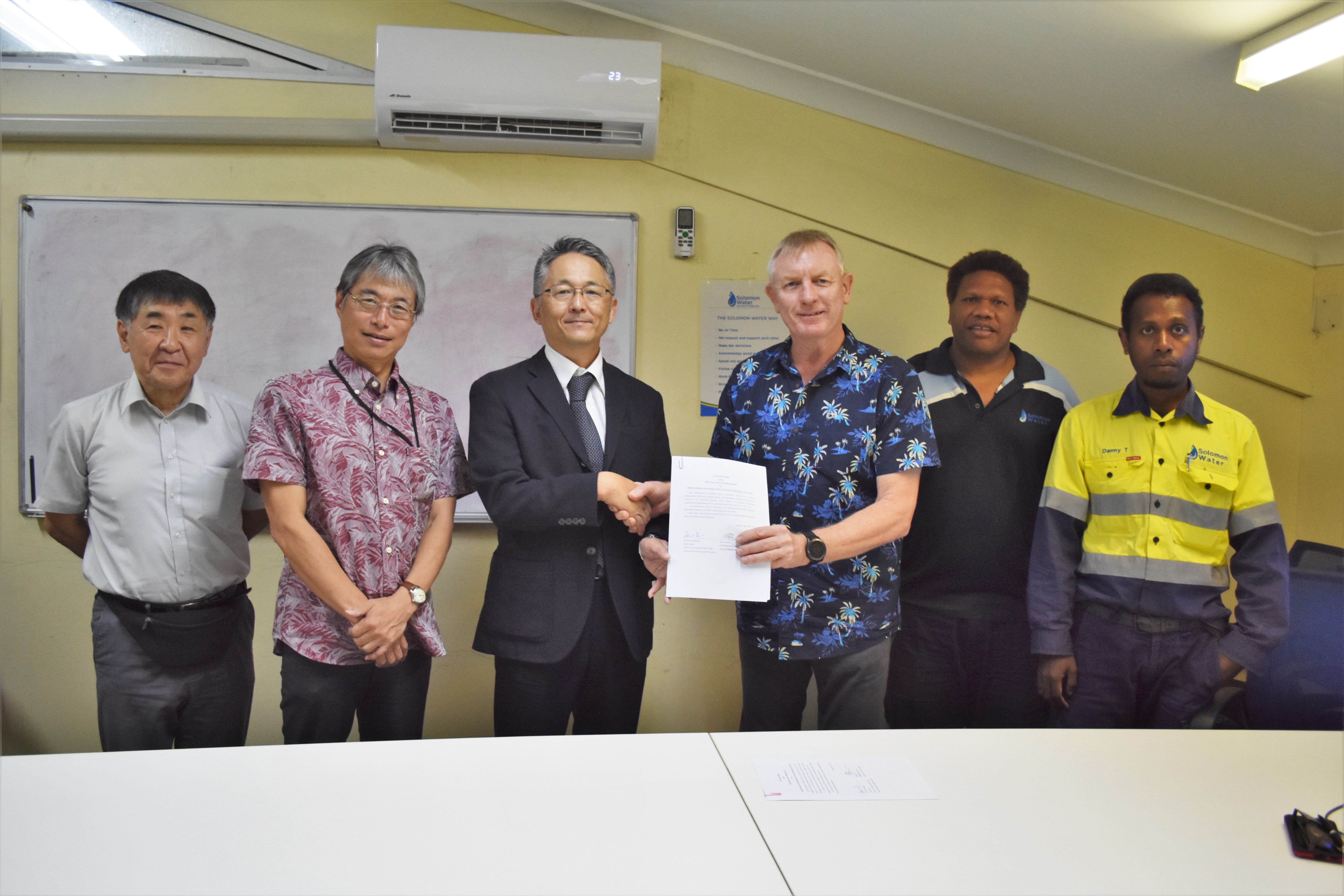 SOLOMON WATER RECEIVES JICA SUPPORT FOR...